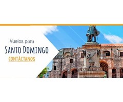 Vuelos a Santo Domingo, Panamá y Puerto España Bs.55.000