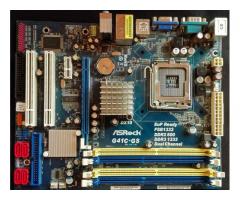 TARJETA MADRE ASROCK G41C-GS DUAL CHANNEL DDR2 800 DDR3 1333