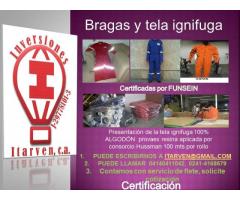 Braga Ignifuga Petrolera Fabrica de uniformes