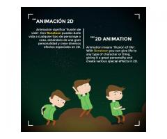 Servicios de Producción de animación 2D, motion Graphics e ilustración