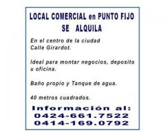 ALQUILO LOCAL COMERCIAL EN PUNTO FIJO - FALCON - Imagen 5/6