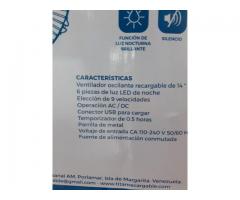 Ventilador recargable titán 14 pulgadas - Imagen 5/5