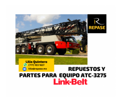 PARTES Y REPUESTOS PARA EQUIPO ATC-3275 LINK-BELT
