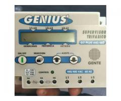 Supervisor De Voltajes Genius Trifasico Plus 440 /480 Amp