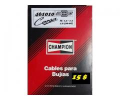 Cables para Bujías Chev. Corsa - Meriva   CHAMPION 15 $