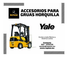 ACCESORIOS PARA GRUAS HORQUILLA YALE