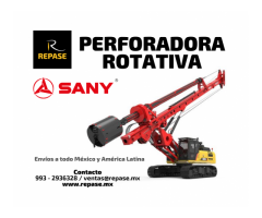 PERFORADORA ROTATIVA SANY