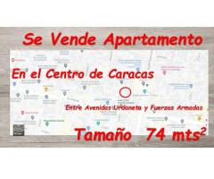 Venta apartamento en el centro de Caracas