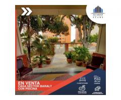 Casa con Piscina en Venta (Av. Baralt Maracaibo)