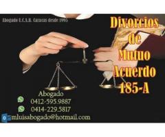 Registrar Sentencia de Divorcio en Caracas y Estado Miranda