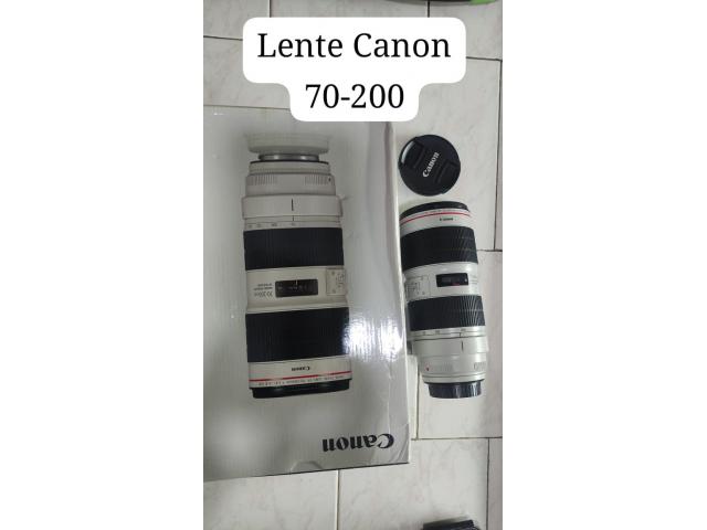 Combo De Equipos De Vídeo Y Fotografía, Lente Canon 70-200 y otros - 6/6
