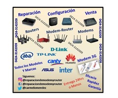 REPARACION DE MODEMS ROUTERS Y COMPUTADORAS