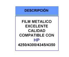 FILM FUSOR HP 4250/4300