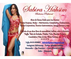 Show Bailarina Danza Arabe Sabira Hashim Maracaibo