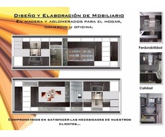 ELABORAMOS Y DISEÑAMOS MUEBLES DE MADERAS - Imagen 1/6