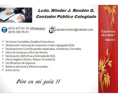 CONTADOR PUBLICO COLEGIADO ESTADO ARAGUA