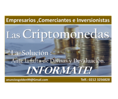 Consultoría capacitación e inversión en CRIPTOMONEDAS ...