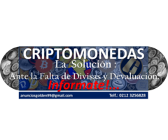 Consultoría capacitación e inversión en CRIPTOMONEDAS ...