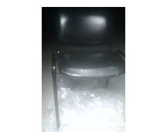 silla visitante fija en bipiel para oficina o hogar - Imagen 1/3
