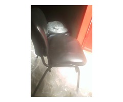 silla visitante fija en bipiel para oficina o hogar - Imagen 3/3