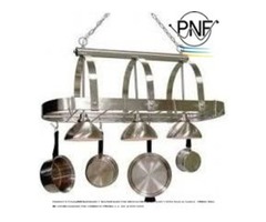 Porta Sartén Aéreo para Cocinas Industriales y Vintage - Imagen 2/4