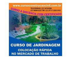 Curso De Jardineiro - cursoconstrucaocivil.com.br